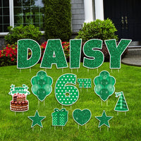 Personalized Birthday Yard Sign Letters 18"