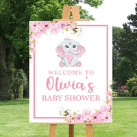 Custom Baby Shower Foam Board Poster Sign