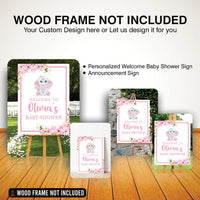 Custom Baby Shower Foam Board Poster Sign