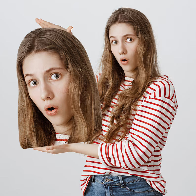 Custom Big Head Face Cutouts
