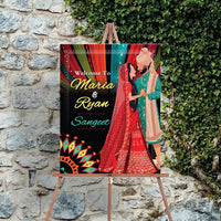 Custom Sangeet Foam Board Poster Sign