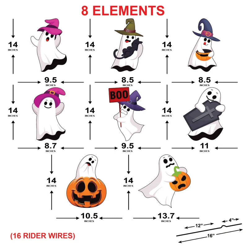 Halloween Yard Decorations Cutouts