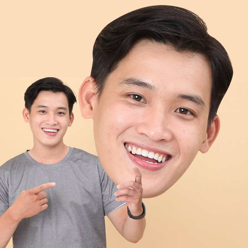 Custom Big Head Face Cutouts