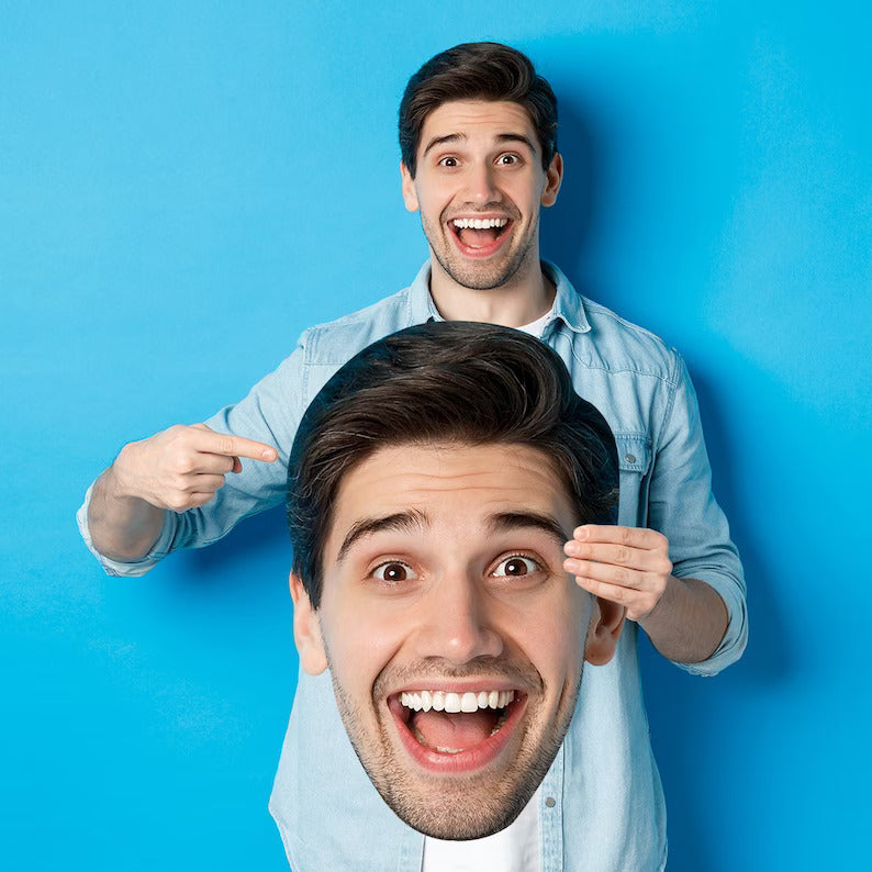 Custom Big Head Face Cutouts