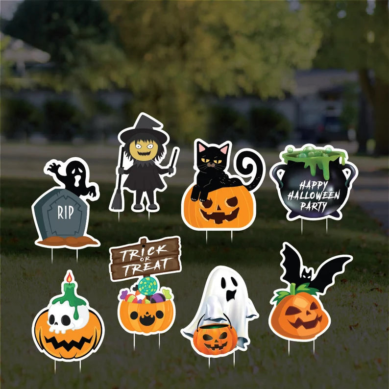 Halloween Yard Decorations Cutouts