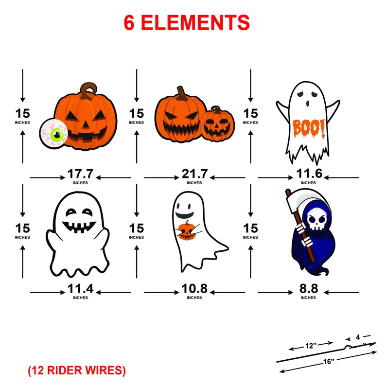 Halloween Yard Decorations Cutouts