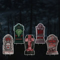 Halloween Tombstones Yard Sign Cutouts