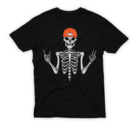 Rocker Skeleton Halloween T-Shirt