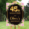Custom Birthday Foam Board Poster Sign