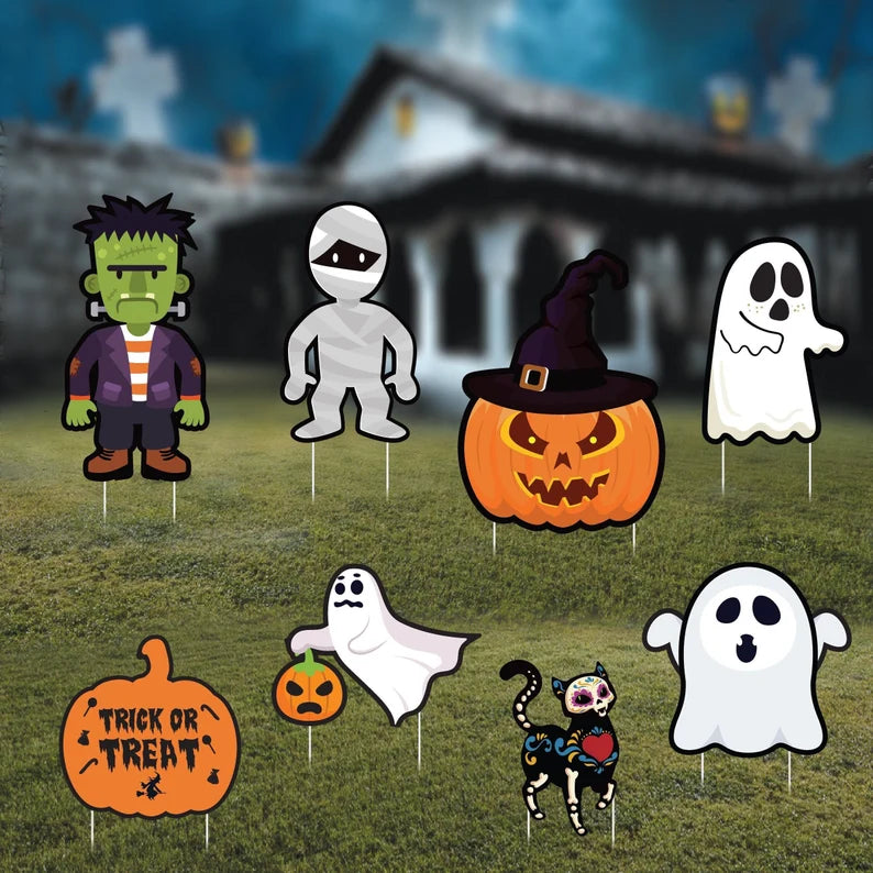 Halloween Yard Decorations Cutouts