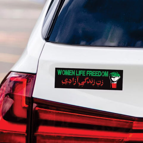 Women Life Freedom Car Magnet