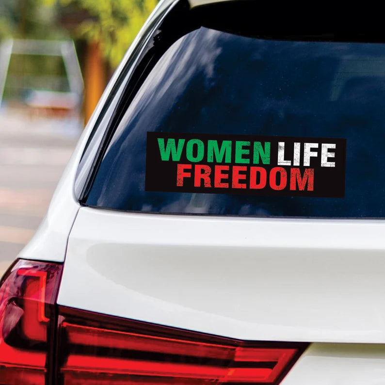 Women Life Freedom Sticker Vinyl Decal