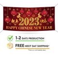 Chinese New Year 2024 Banner Sign