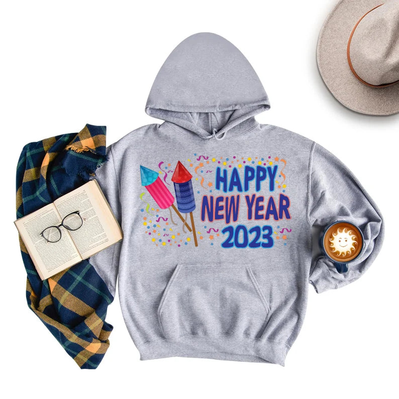 Happy New Year 2023 Hoodie