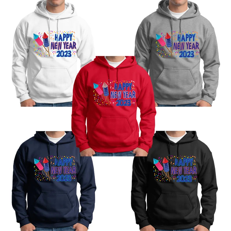 Happy New Year 2024 Hoodie