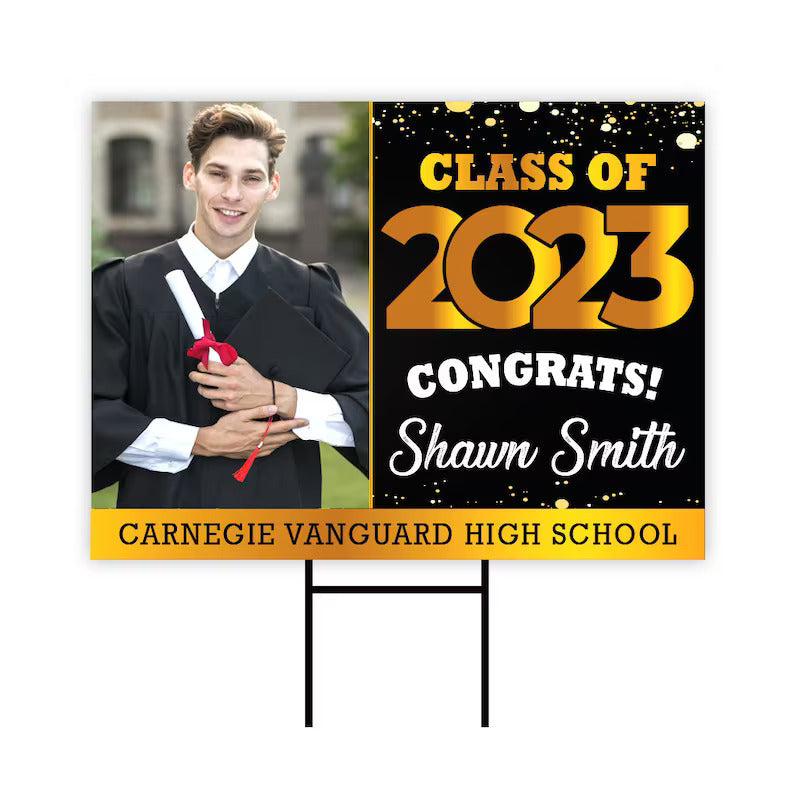 Personalized Graduation 2023 Yard Sign