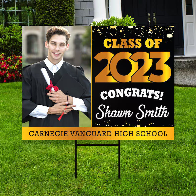 Personalized Graduation 2023 Yard Sign