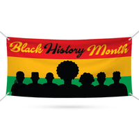 Black History Month Banner Sign
