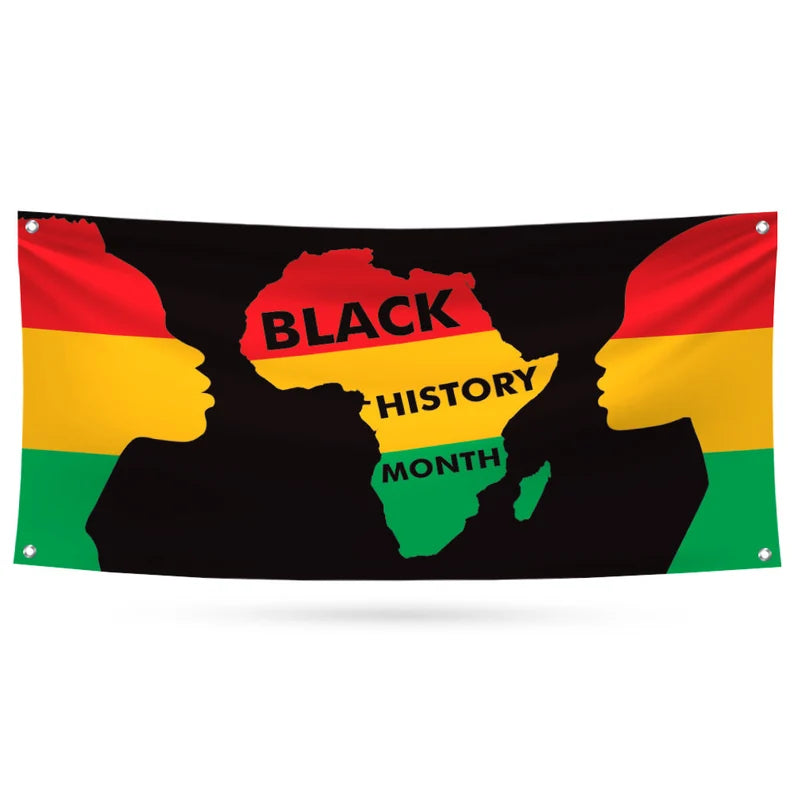 Black History Month Banner Sign