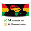 Black History Month Banner Sign