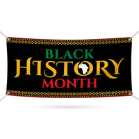 Black History Month Banner Sign