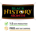 Black History Month Banner Sign