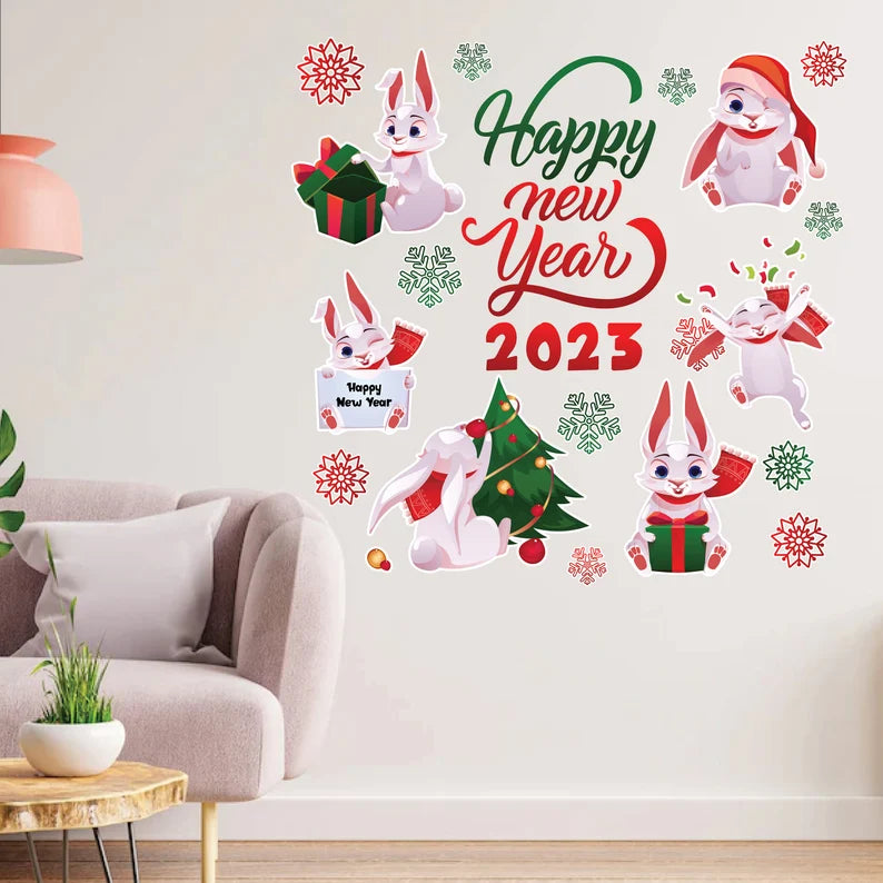 Chinese New Year 2024 Wall Decal