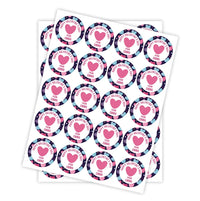 Personalized Valentine's Day Stickers