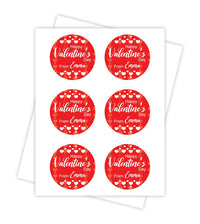 Personalized Valentine's Day Stickers