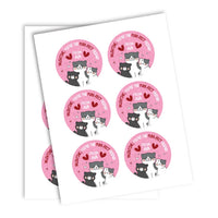 Personalized Valentine's Day Stickers