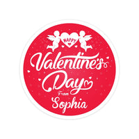 Personalized Valentine's Day Stickers