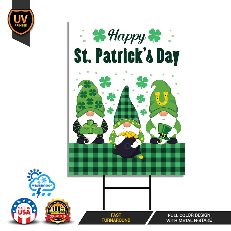 St. Patrick's Day 2023 Yard Sign