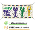 Mardi Gras Banner Sign
