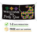 Mardi Gras Banner Sign