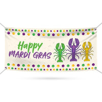 Mardi Gras Banner Sign