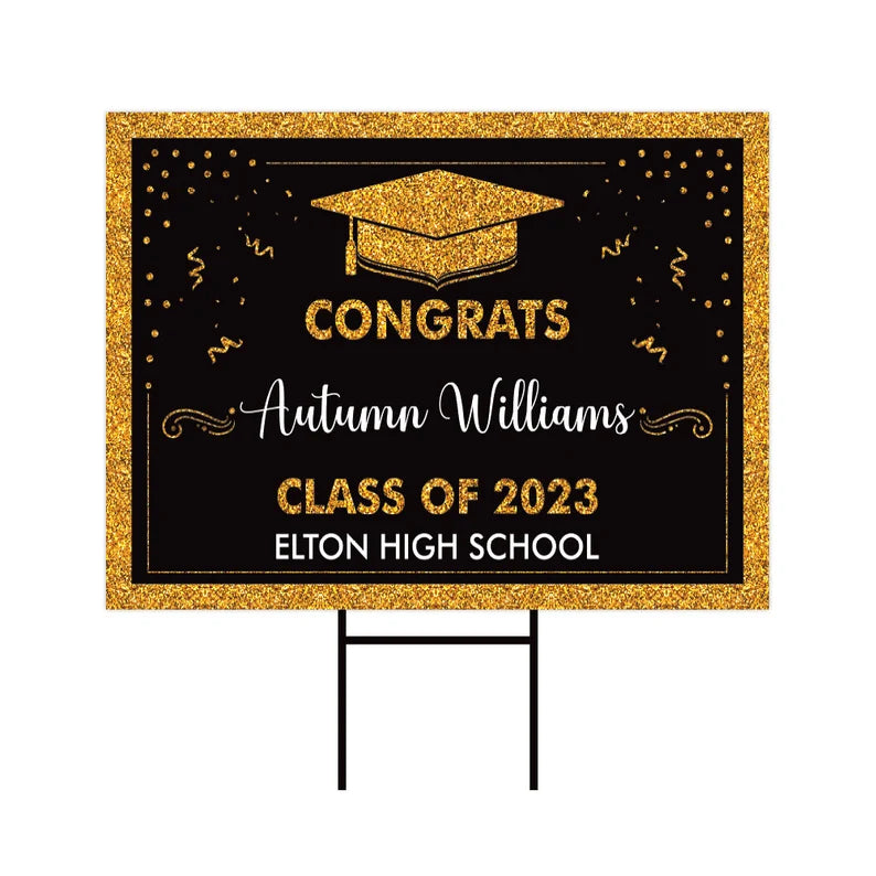 Personalized Graduation Yard Sign 2023
