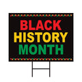 Black History Month Yard Sign