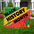 Black History Month Yard Sign