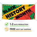 Black History Month Banner Sign