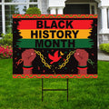Black History Month Yard Sign