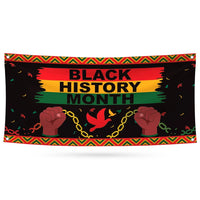 Black History Month Banner Sign