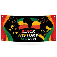 Black History Month Banner Sign