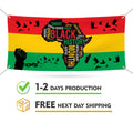 Black History Month Banner Sign