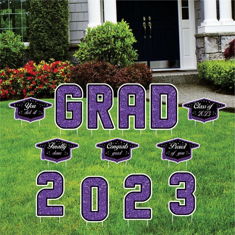 Graduation 2023 Yard Sign Letters
