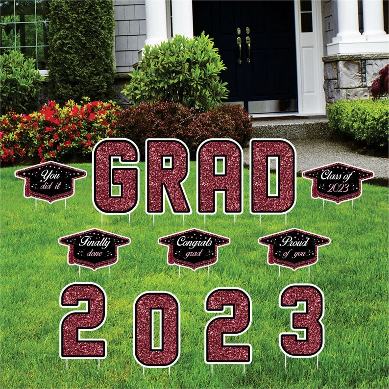 Graduation 2023 Yard Sign Letters