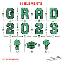Graduation 2024 Yard Sign Letters