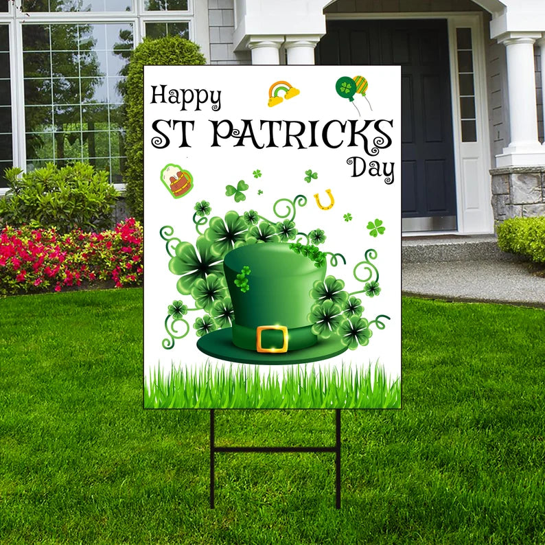 St. Patrick's Day 2023 Yard Sign
