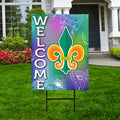 Mardi Gras 2024 Yard Sign