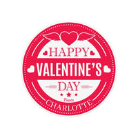 Personalized Valentine's Day Stickers