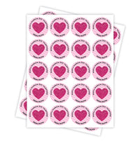 Personalized Valentine's Day Stickers